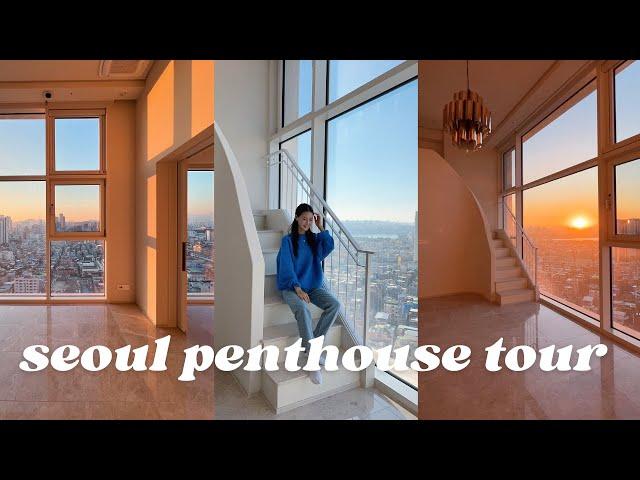 i moved into a seoul penthouse  han river & namsan tower views, pool, sauna, gym, breakfast