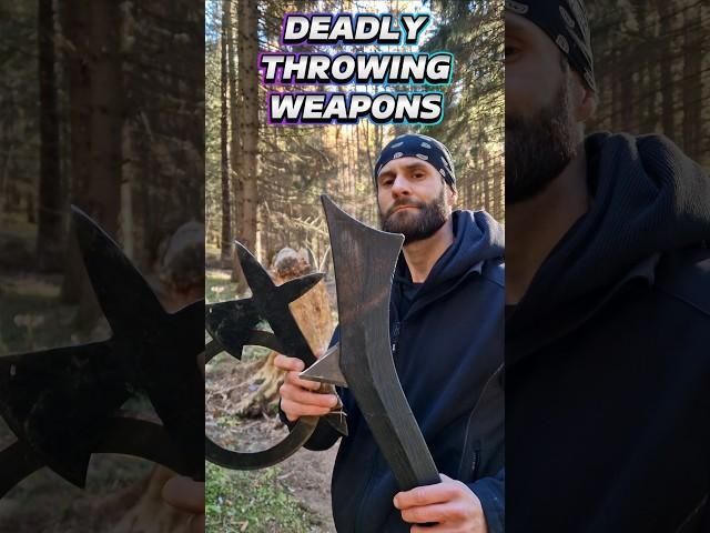 3 DEADLY Throwing Weapons