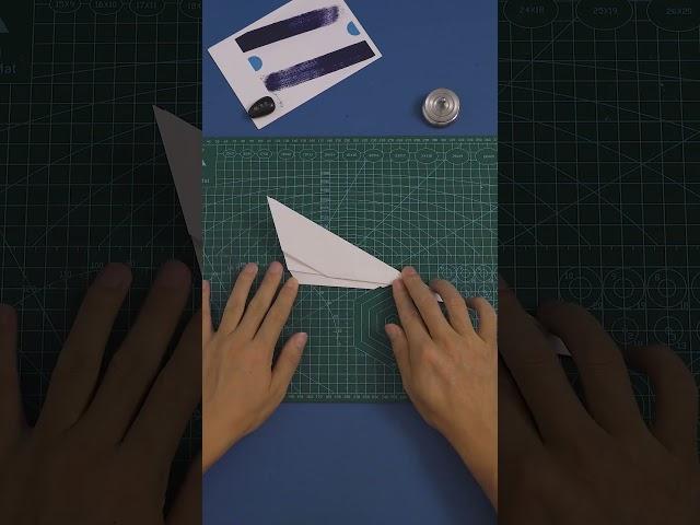 Amazing Dagger Jet Paper Plane Transforms！#shorts