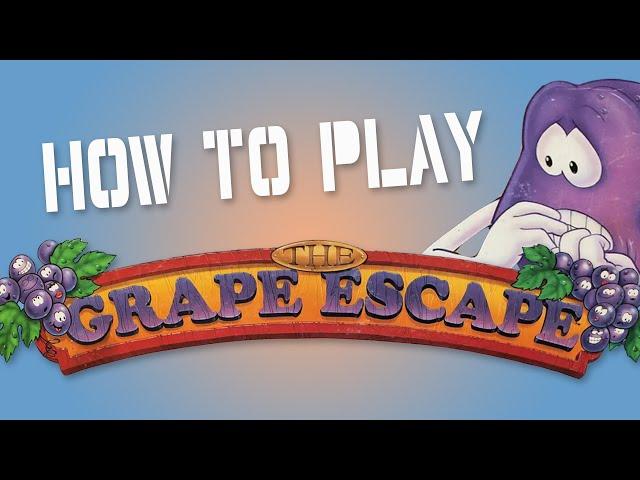 How To Play The Grape Escape: Board Games