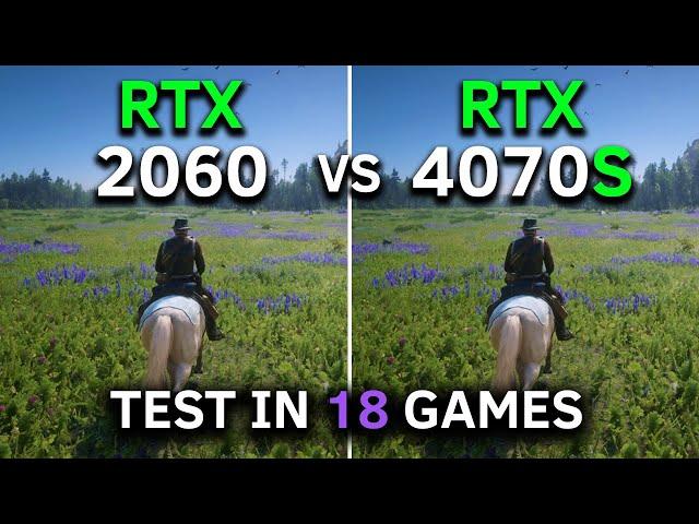 RTX 2060 vs RTX 4070 SUPER | Test In 18 Games at 1440p | How Big is the Difference? | 2024