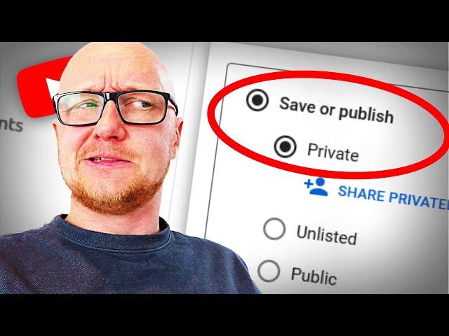 YouTube private, public or unlisted video - What is it? How to change it?