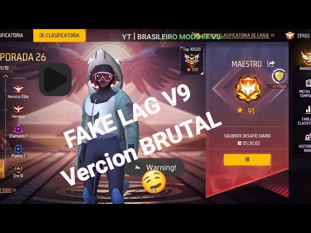 FAKE LAG V9 MEJORADO (NO PASSWORD‍) FULL CS y BR Working 