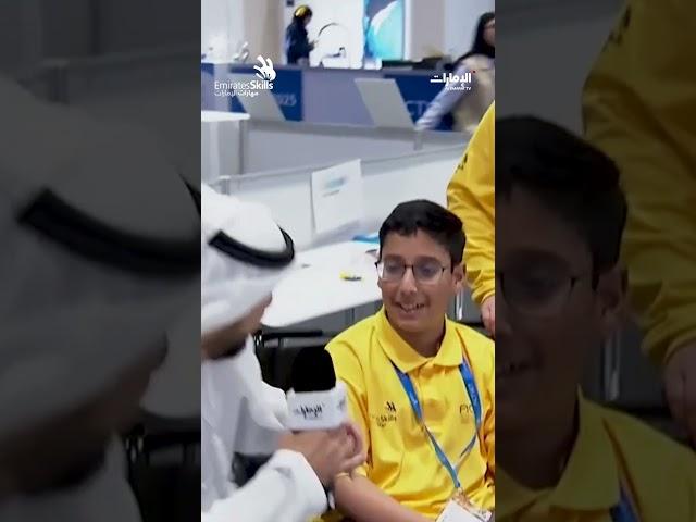 تكريم شبكة أبوظبي للإعلام لتغطيتها الاستثنائية والمميزة للمسابقة الوطنية لمهارات الإمارات