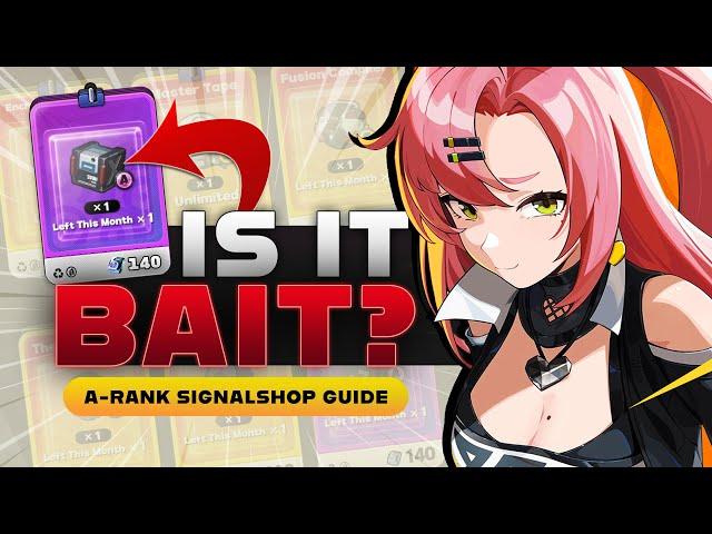 Which A-RANK Should YOU Pick? | Zenless Zone Zero A-Rank Signal Shop Guide