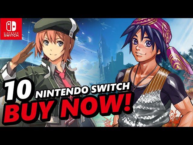 10 Nintendo Switch JRPGS to BUY NOW Before SUPER RARE! Vol. 12