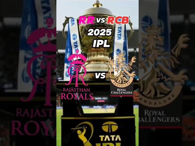 RCB VS RR 2025 IPL COMPARISON #ipl2025 #ipl #rcb  vs #rr