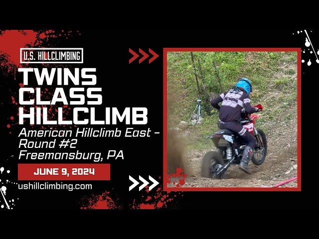 Twins Class - 2024 American Hillclimb East Series Round #2 Freemansburg, PA 6/9/2024