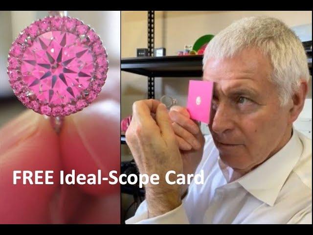 FREE $15 Ideal-Scope card - the best tool to find the best cut diamonds in the world. Simple to use.