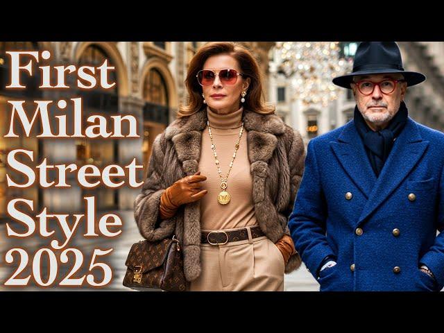 January 2025 Milan Street Fashion: Achieving Timeless 'Old Money' Elegance on Any Budget