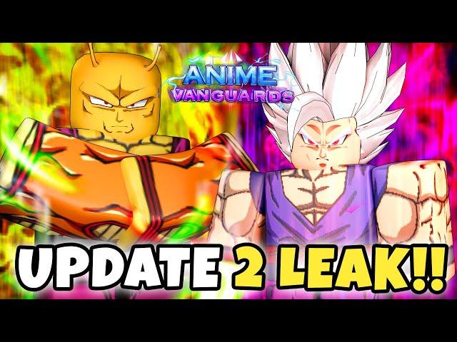 Dragon Ball Update!? Anime Vanguards Update 2 Leaks!