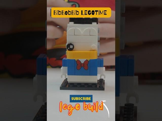 LEGO Build, 40377, BrickHeadz, Donald Duck, #bibbobbib, #lego, #brickheadz, #legodisney #ilovelego