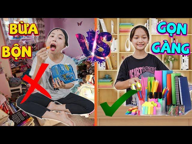 Người Em Gọn Gàng Và Người Em Bừa Bộn  KN CHENO Chị Hằng