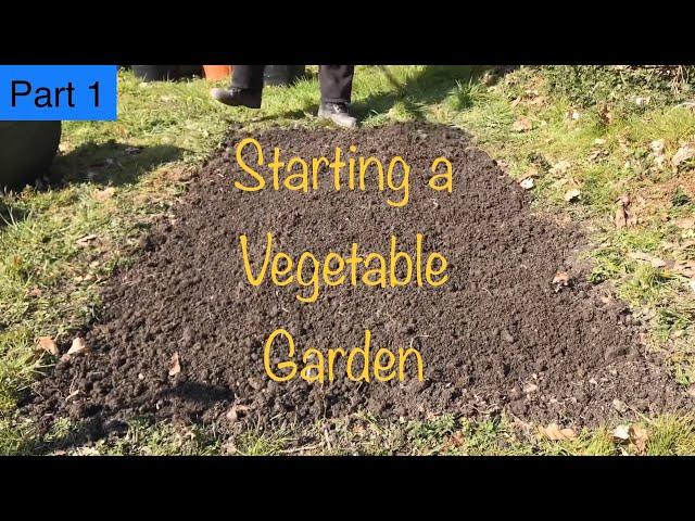 Starting a new Vegetable Garden - Ep01