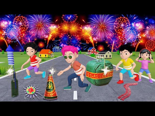 Diwali Dhamaka: Unboxing Biggest Diwali Stash 2024 | Diwali Ke Patakhe Cartoon | Pagal Beta Comedy