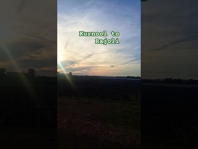 Kurnool to Rajoli#viralvideo #short #morning #lifeisbutadream @NTRARTSOFFICIAL @NBKGroup
