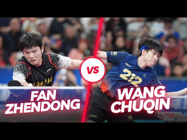 Fan Zhendong vs Wang Chuqin | MT Group | 2024 China Table Tennis Super League