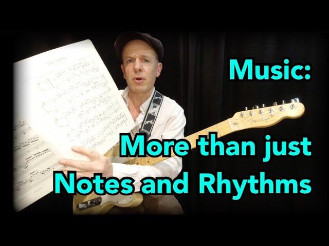 Music: more than just notes and rhythms…