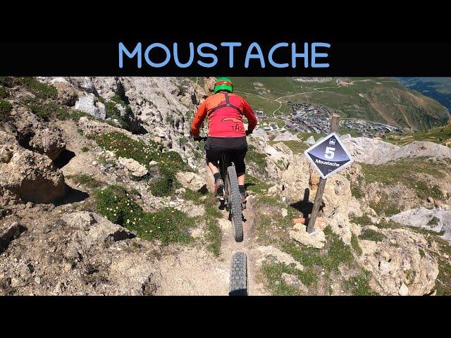 MTB Tignes - Val d'Isere 08.07.2022 sentiero MOUSTACHE