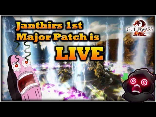 1st Major Janthir Patch Notes (Live Now) - Nov 19th Guild Wars 2 News