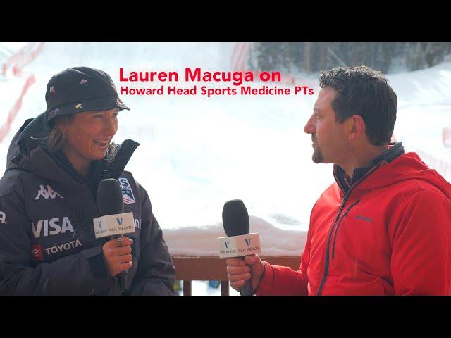 Lauren Macuga details why Howard Head Sports Medicine PTs rock