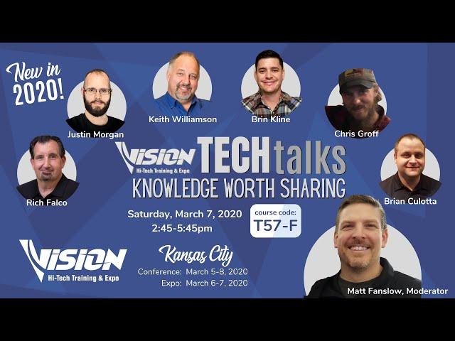 Vision Hi-Tech Training and Exp 2020 TECH TALKS Live Event