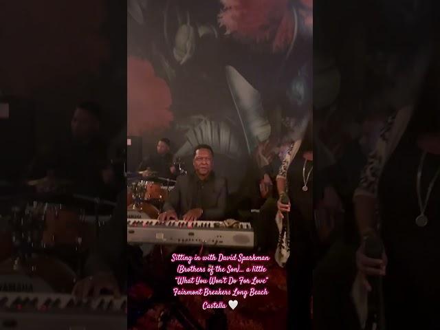Sitting in with David Sparkman and Brothers of the Son #livemusic #singer #CastellaMusic