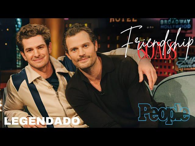 (LEGENDADO) #tb | Andrew Garfield and Jamie Dornan are the definition of ‘friendship goals’. (2022)