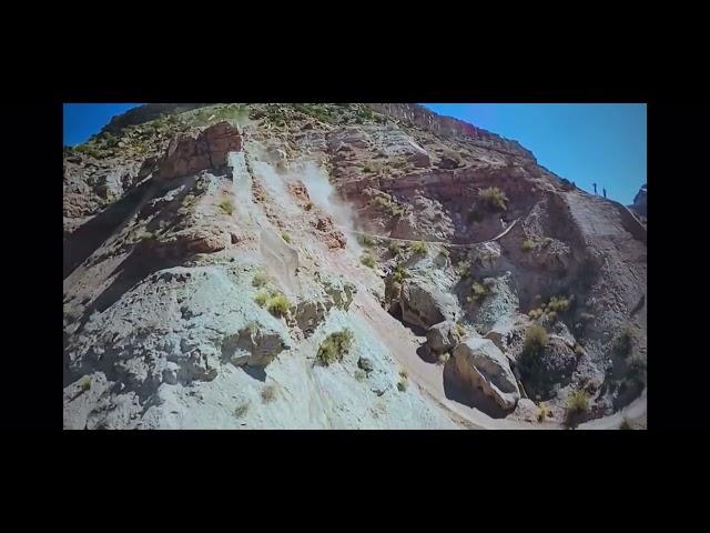 MTB News. Slo mo Cam Zink crash at RR 2024