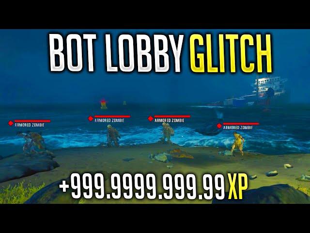 THIS ZOMBIE BOT LOBBY GLITCH IS INSANE! GOLD GUNS IN ONE GAME