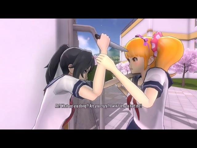 Все способы уби.ть Райбару Yandere simulator