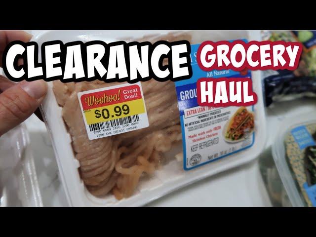 IT'S A CLEARANCE GROCERY HAUL & THE EASIEST MEAL PLAN EVER