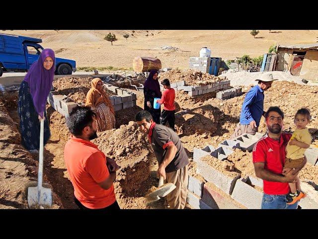 Rural renovation: The Javad family goes on a construction trip with the arrival of a worker