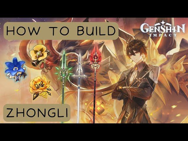 ZHONGLI GUIDE - Best Artifacts, Weapons, Playstyles and more (2.5 RERUN) | Genshin Impact