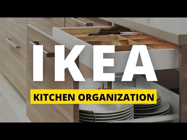 Stay Organized With an IKEA KITCHEN