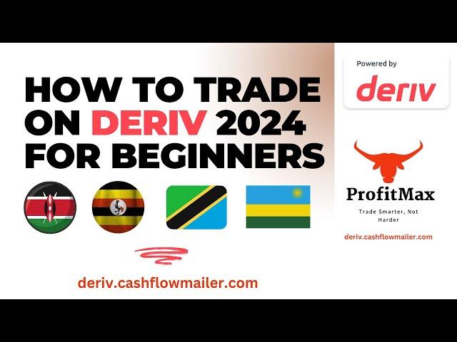 How to Trade on Deriv 2024 for Beginners with ProfitMax Pro Bot Free Bot 