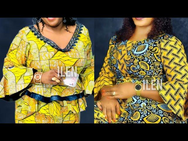 Asoebi Style 2023: Most Latest Lace, Velvet & Ankara Styles For Owanbe | Ankara Styles 2023 |Lace