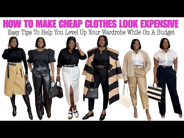 HOW TO UPGRADE INEXPENSIVE CLOTHING | LOOK EXPENSIVE ON A BUDGET
