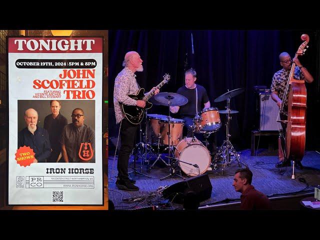 John Scofield Trio 10/19/24 Iron Horse Music Hall - Northampton, MA - Early Show (iPhone)