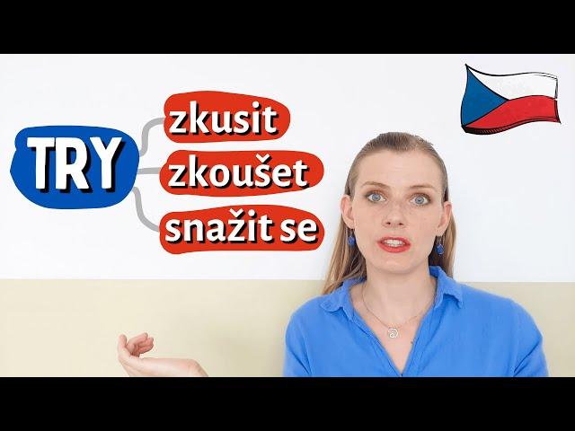  How to Say 'Try' in Czech: zkusit or snažit se?