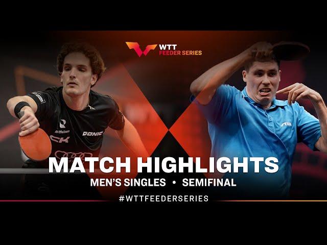 Luka Mladenovic vs Benedek Olah | MS SF | WTT Feeder Otocec 2024 Presented by I Feel Slovenia