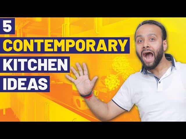 5 Ideas for Contemporary Kitchen | Kitchen Design Ideas | Woodofa