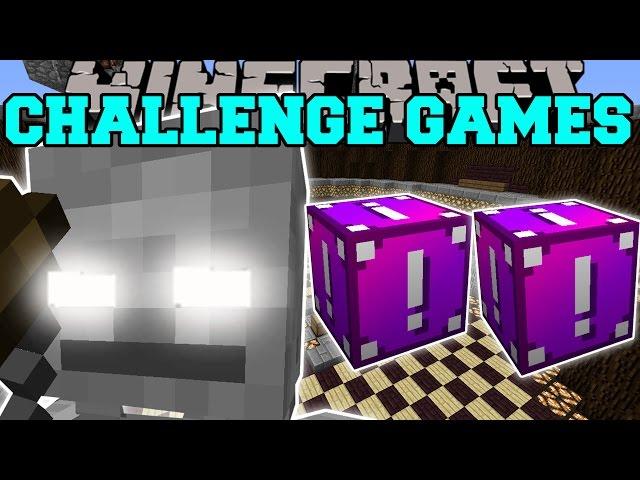 Minecraft: SKELETON TITAN CHALLENGE GAMES - Lucky Block Mod - Modded Mini-Game