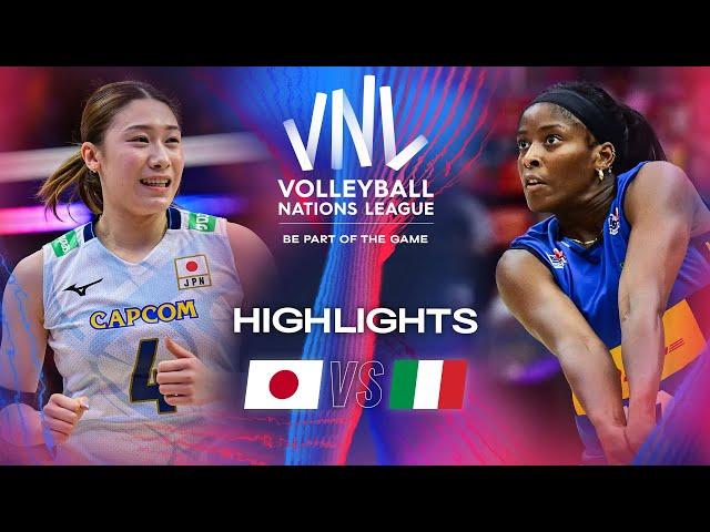  JPN vs.  ITA - Gold Match | Highlights | Women's VNL 2024