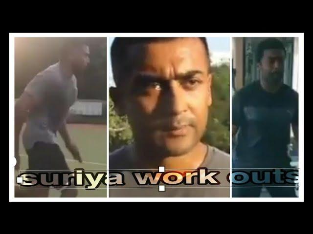 Surya fitness | Motivational hard work out  |  sooraraipottru