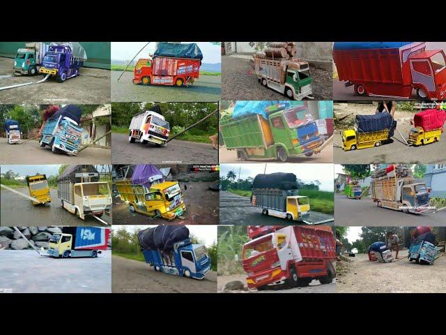 KUMPULAN MINIATUR TRUK OLENG PARAH TERBARU 2022 PART - 10