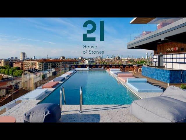 IS THIS THE BEST HOTEL IN MILAN? 21 House of Stories hotel REVIEW