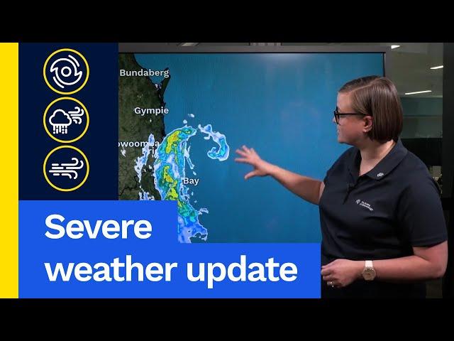 Severe Weather Update 7 March 2025:  Tropical Cyclone Alfred update, crossing Saturday morning