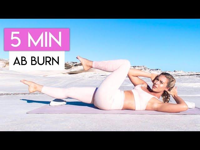 5 MINUTE AB BURN WORKOUT 