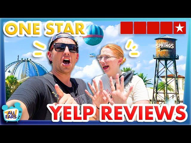 Testing 1 Star Yelp Reviews in Disney World -- Disney Springs